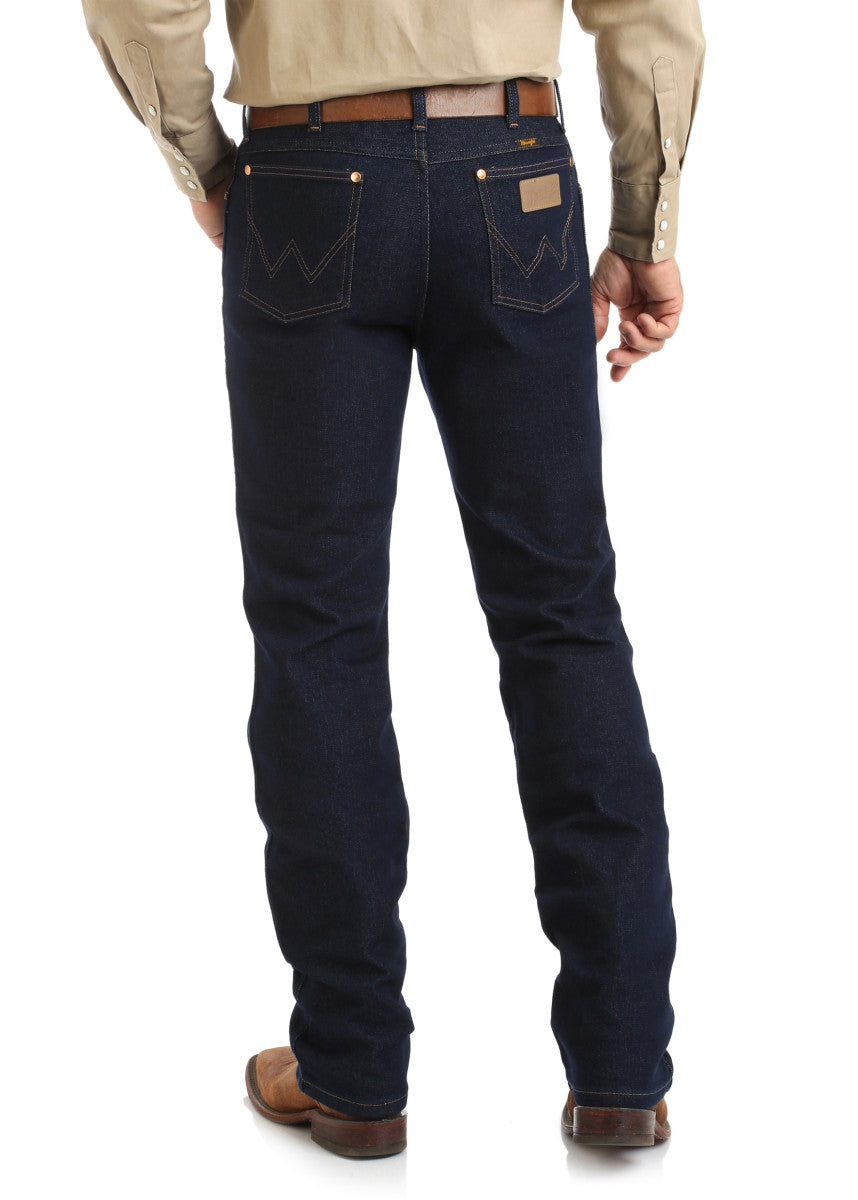 Wrangler Mens Cowboy Cut Original Fit Active Flex Heavy Weight Denim - 34