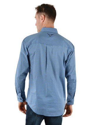 Mens Pure Western Bourke Dress Shirt