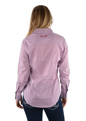 Wrangler Womens Maira Print L/S Shirt