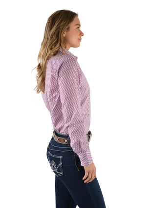 Wrangler Womens Maira Print L/S Shirt