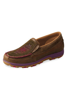 Twisted X Stitch Cell Stretch Mocs TCWXC0033