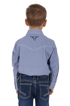 Pure Western Boys Oliver Dress Shirt -  P3S3100751