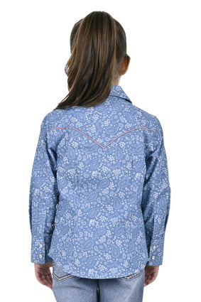 Pure Western Girls Giselle LS Shirt - P3S5127783