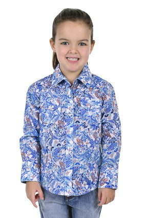 Pure Western Girls Frances LS Shirt - P3S5571785