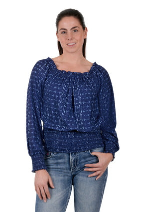 Pure Western Womens Emma Blouse - P3S2560776