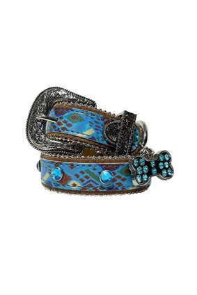 Pure Western Chloe Dog Collar - P3S2990CLR