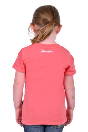 Wrangler Girls Nova Shirt - X3S5598761 - Coral