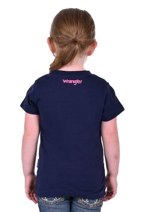 Wrangler Girls Avery Shirt - X3S5598766 - Navy