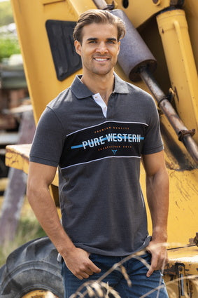 Pure Western Mens Barwon Polo - P3S1521760