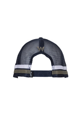 Wrangler Dan High Profile Trucker Cap - Navy X4W1940CAP