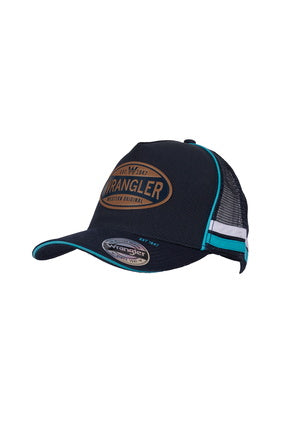 Wrangler Ian High Profile Trucker Cap - Navy X4W1942CAP