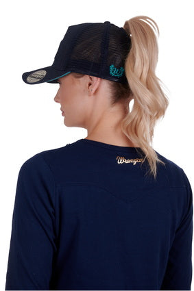 Wrangler Nat High Profile Ponytail Cap - X4W2994CAP