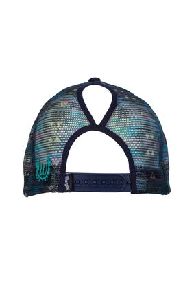 Wrangler Zoe High Profile Pony Tail Trucker Cap - X4W2995CAP