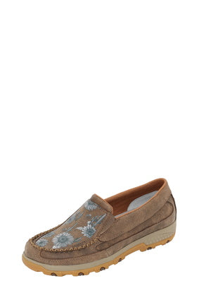 Twisted X Womens Foil Slip On Mocs - TCWXC0045