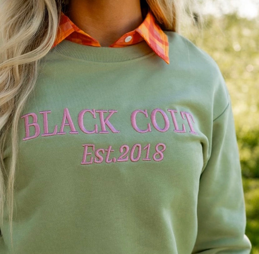 Black Colt Khaki Pullover Jumper