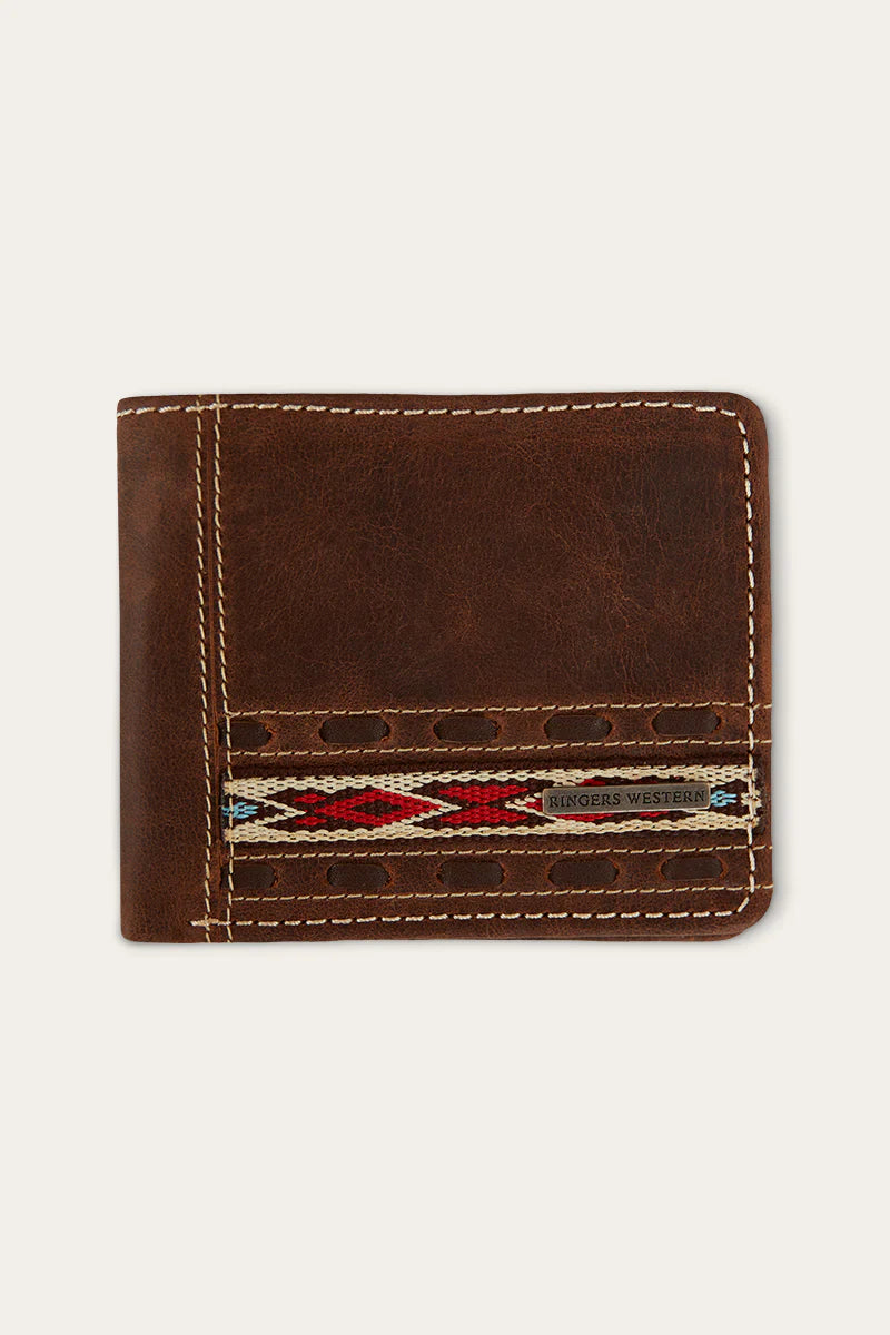 Ringers Western Indiana Wallet - Burnt Brown
