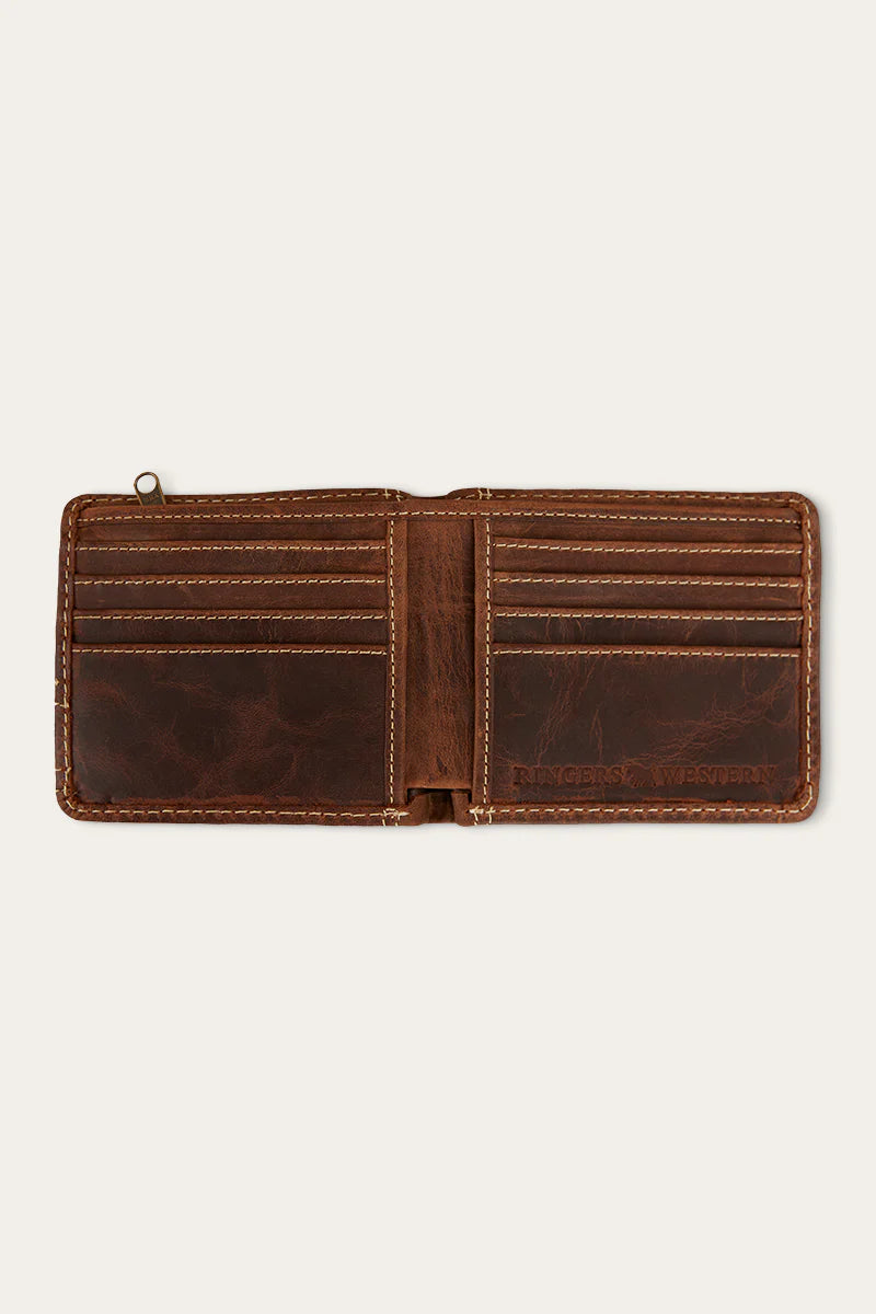 Ringers Western Indiana Wallet - Burnt Brown