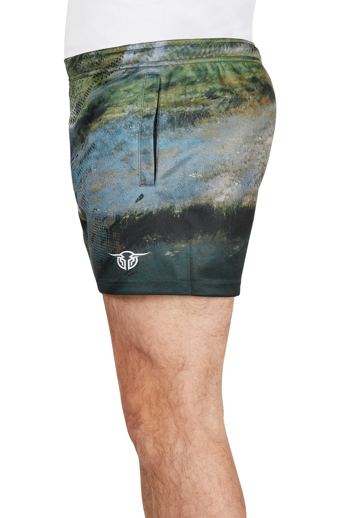 Mens Bullzye Rowdy Footy Shorts - B5S1309490