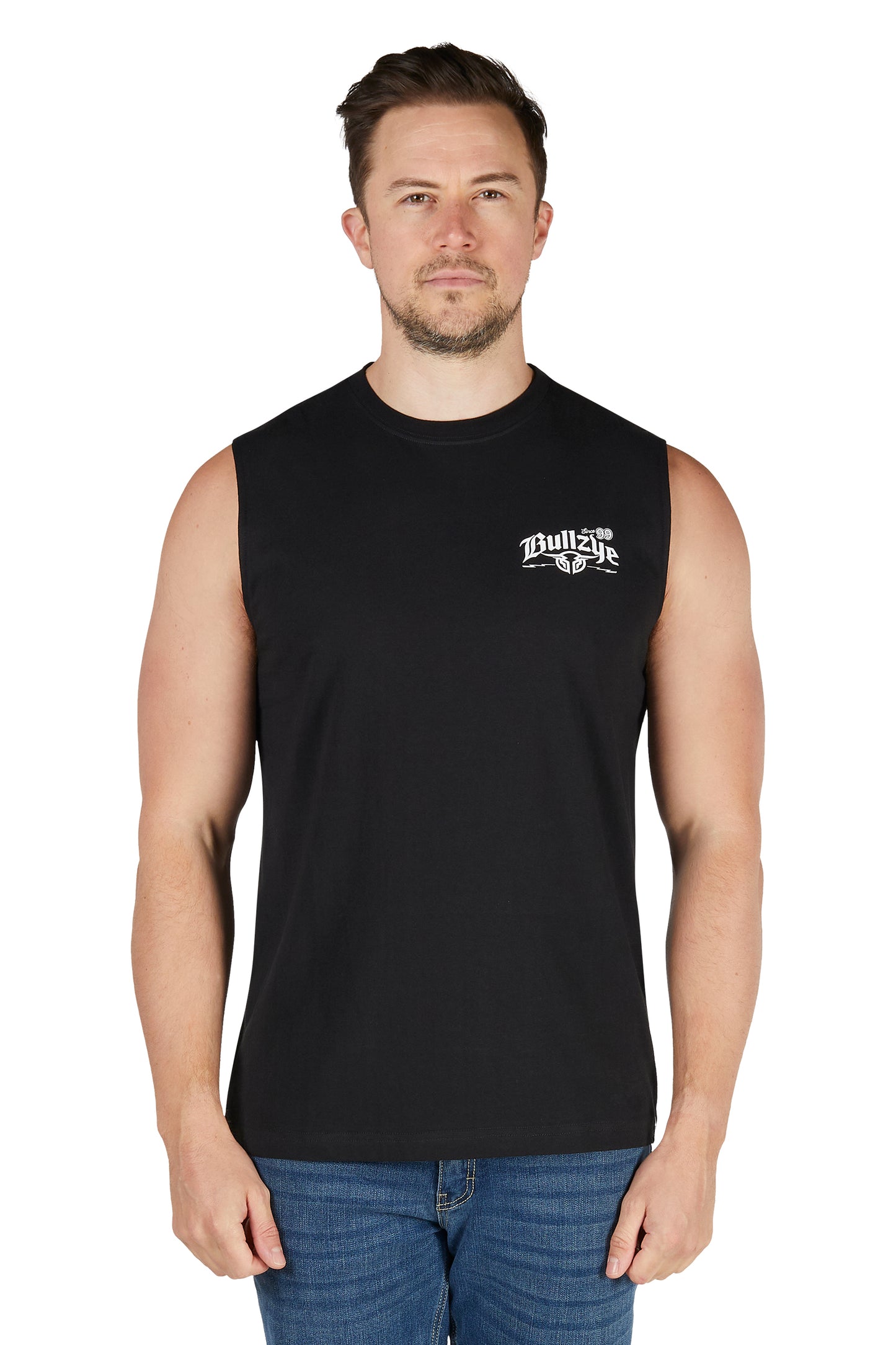Bullzye Mens Brewin Dust Muscle Tank - B5S1510486
