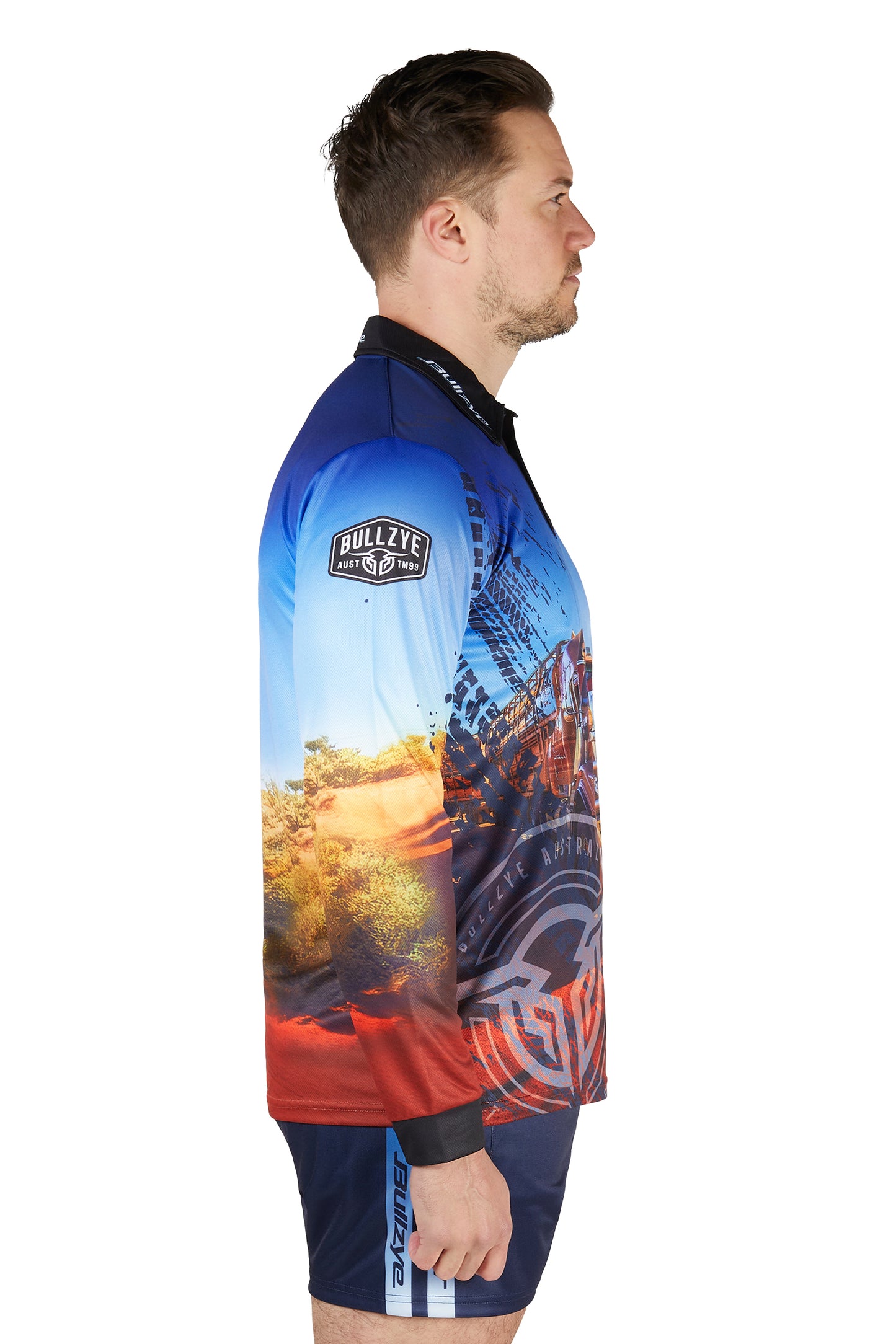 Bullzye Mens Road Train Fishing Shirt B5S1568493