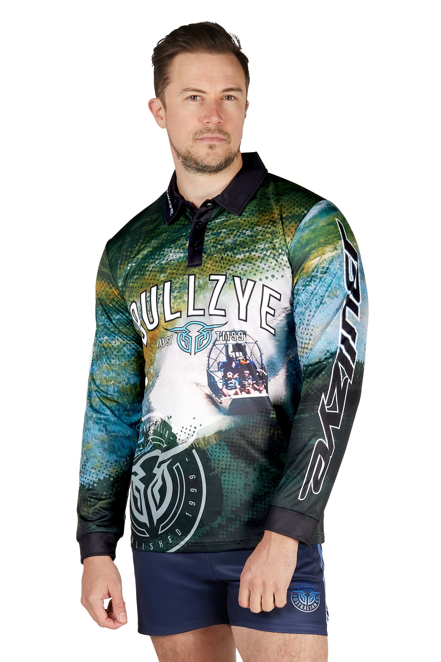 Bullzye Mens Rowdy Fishing Shirt B5S1568494