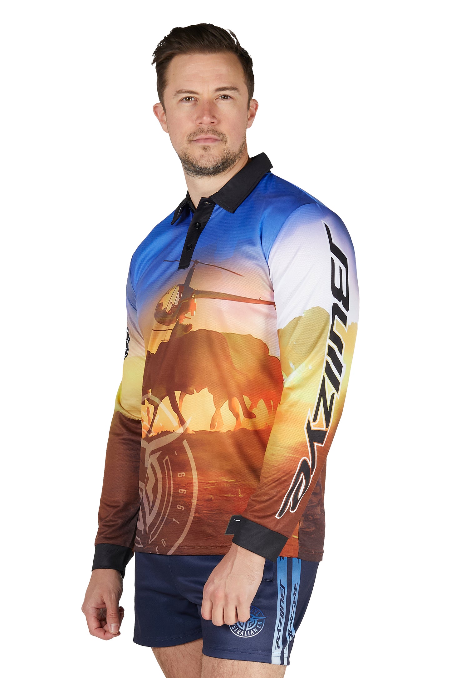 Bullzye Mens Outback Fishing Shirt B5S1569492