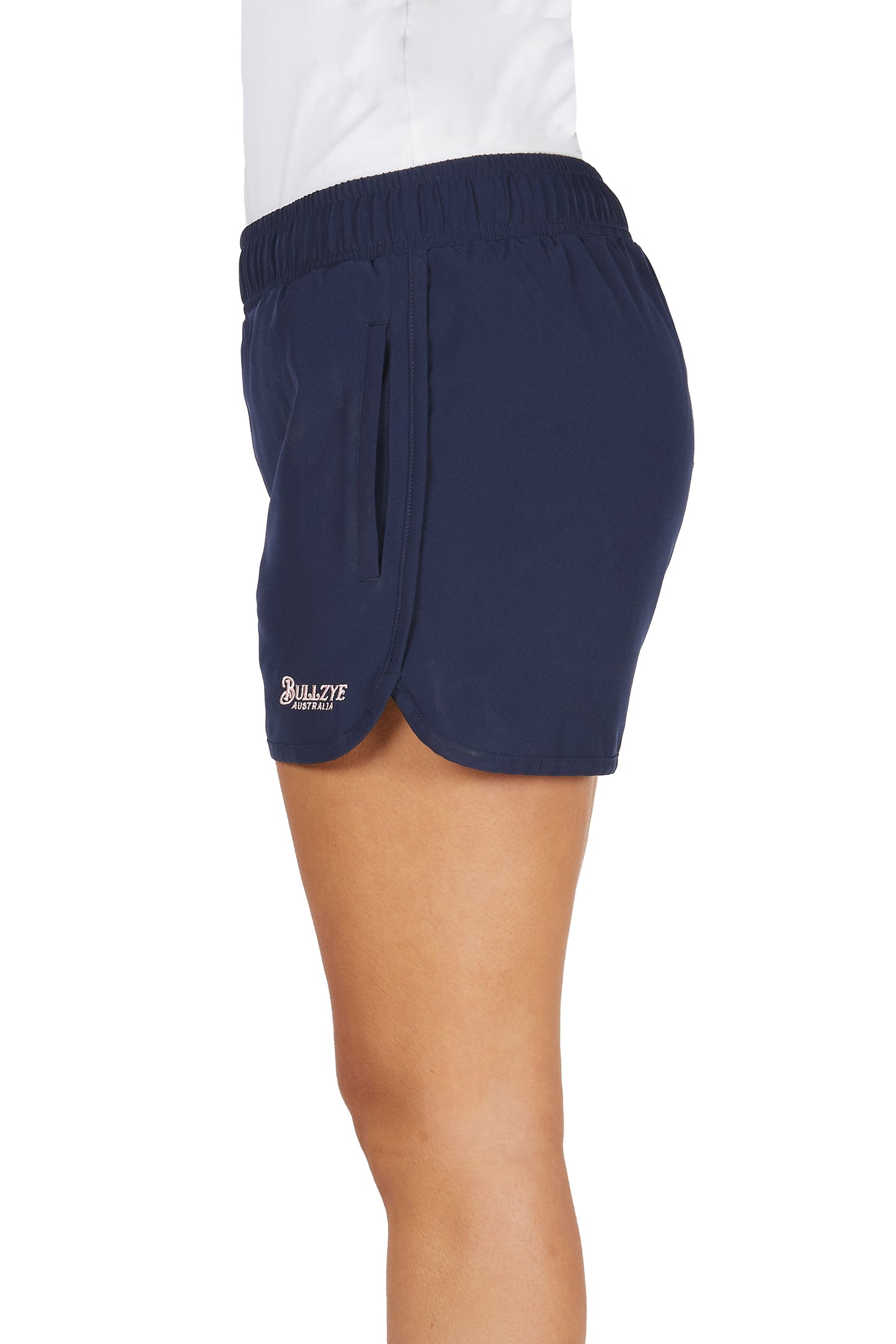 Bullzye Womens Debbie Sports Shorts - Navy B5S2301470