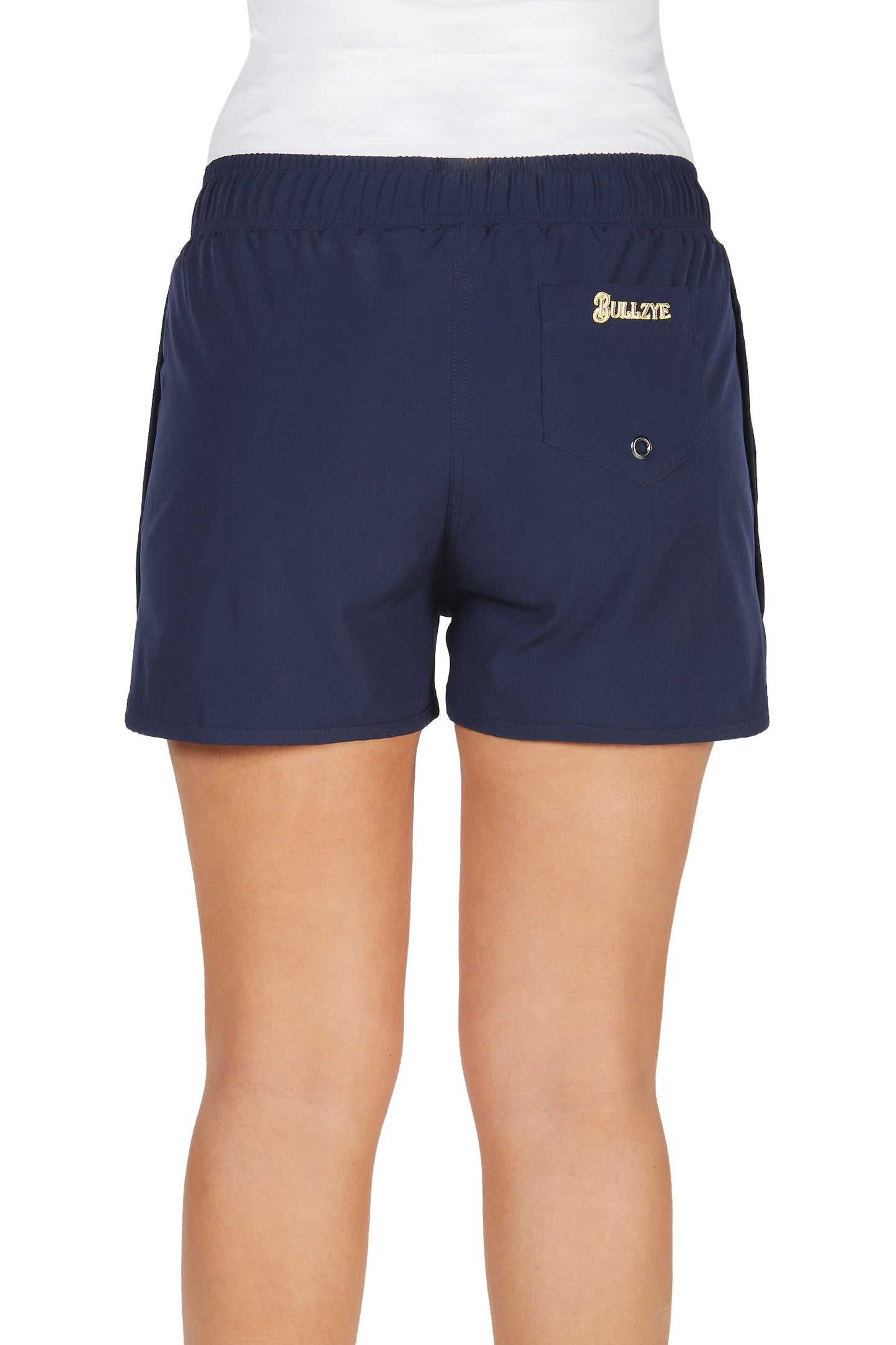 Bullzye Womens Debbie Sports Shorts - Navy B5S2301470