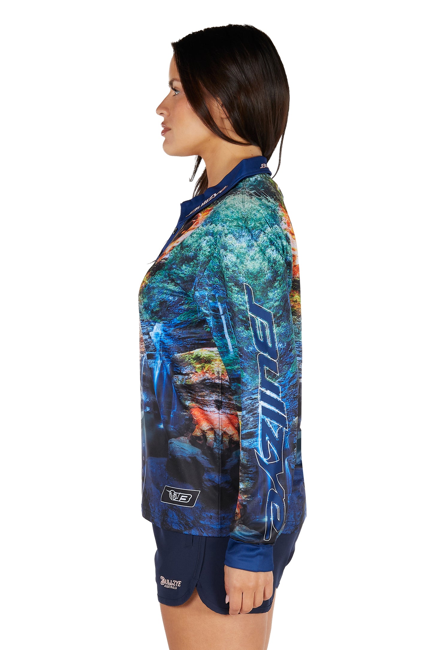 Bullzye Womens Waterfall Fishing Shirt - B5S2502469