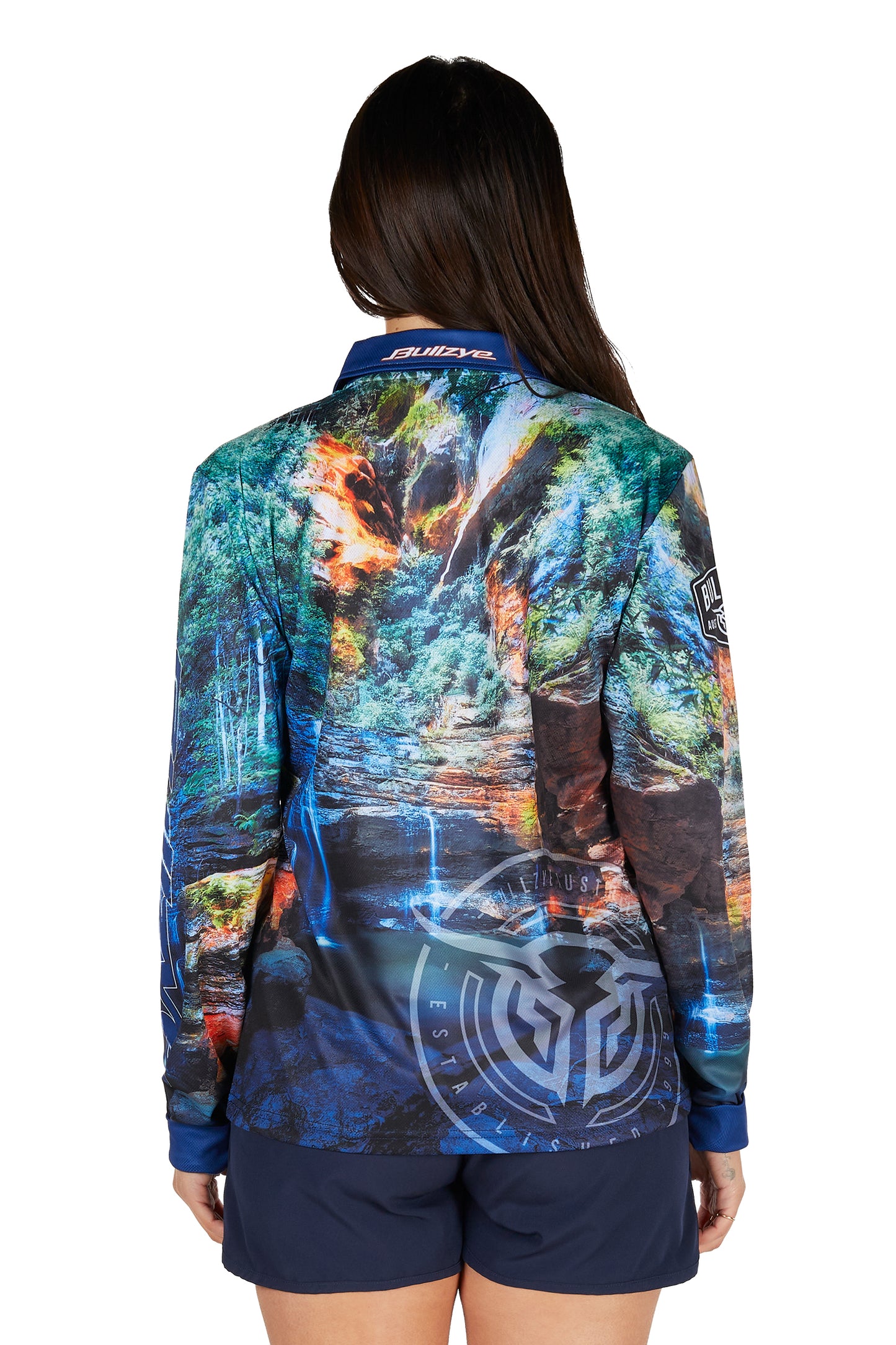 Bullzye Womens Waterfall Fishing Shirt - B5S2502469