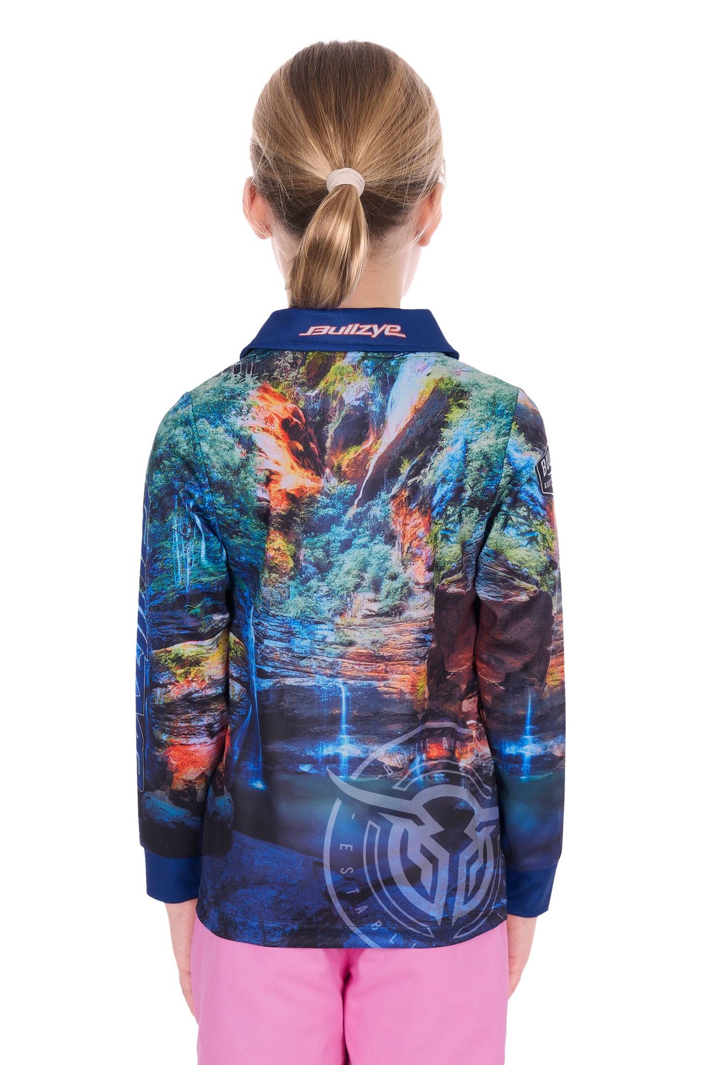 Bullzye Girls Waterfall Fishing Shirt - B5S5502469