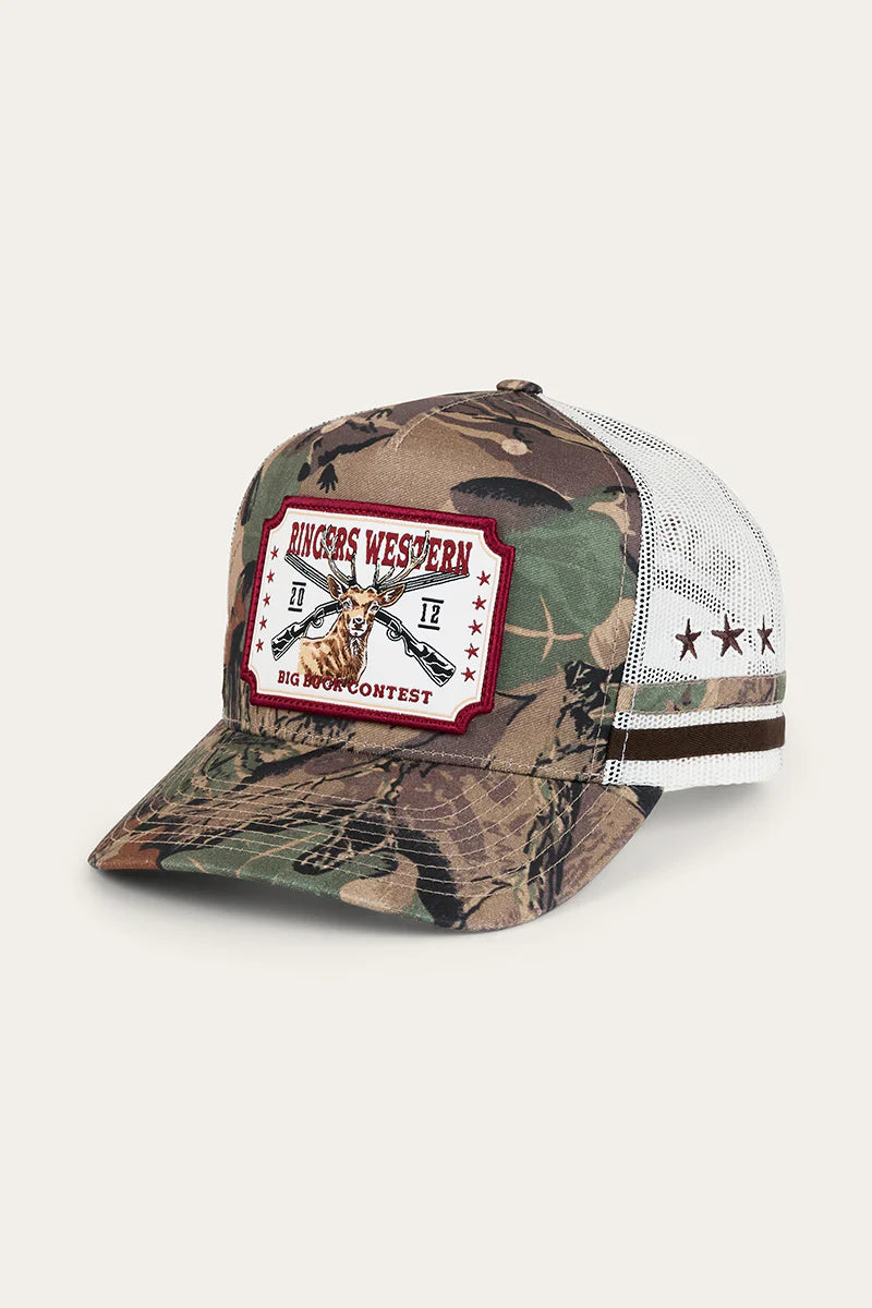 Ringers Western Big Buck Trucker Cap - Camo