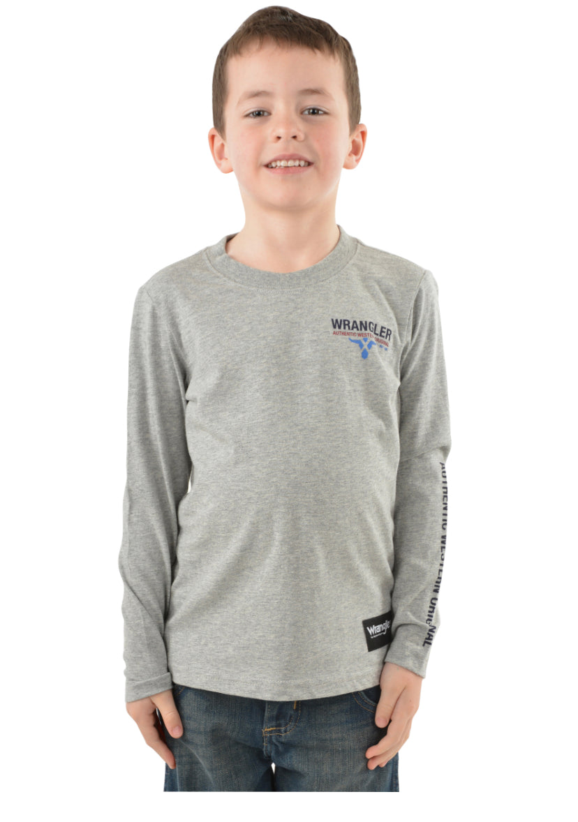 Wrangler Boys Finlay L/S Tee X3W3568918