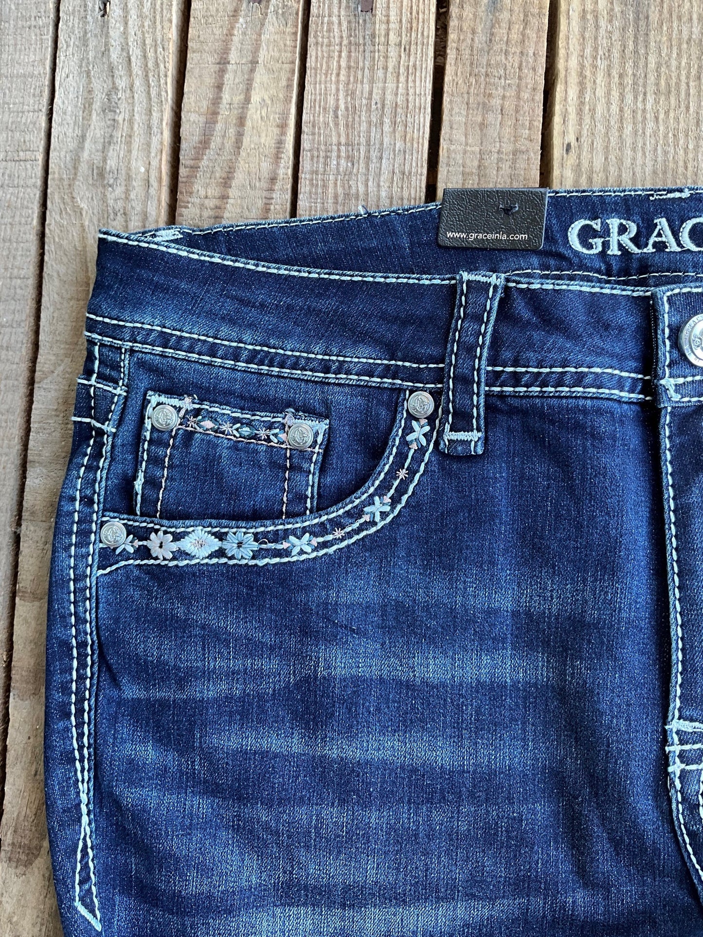 Grace In LA Jeans - EBS462DK