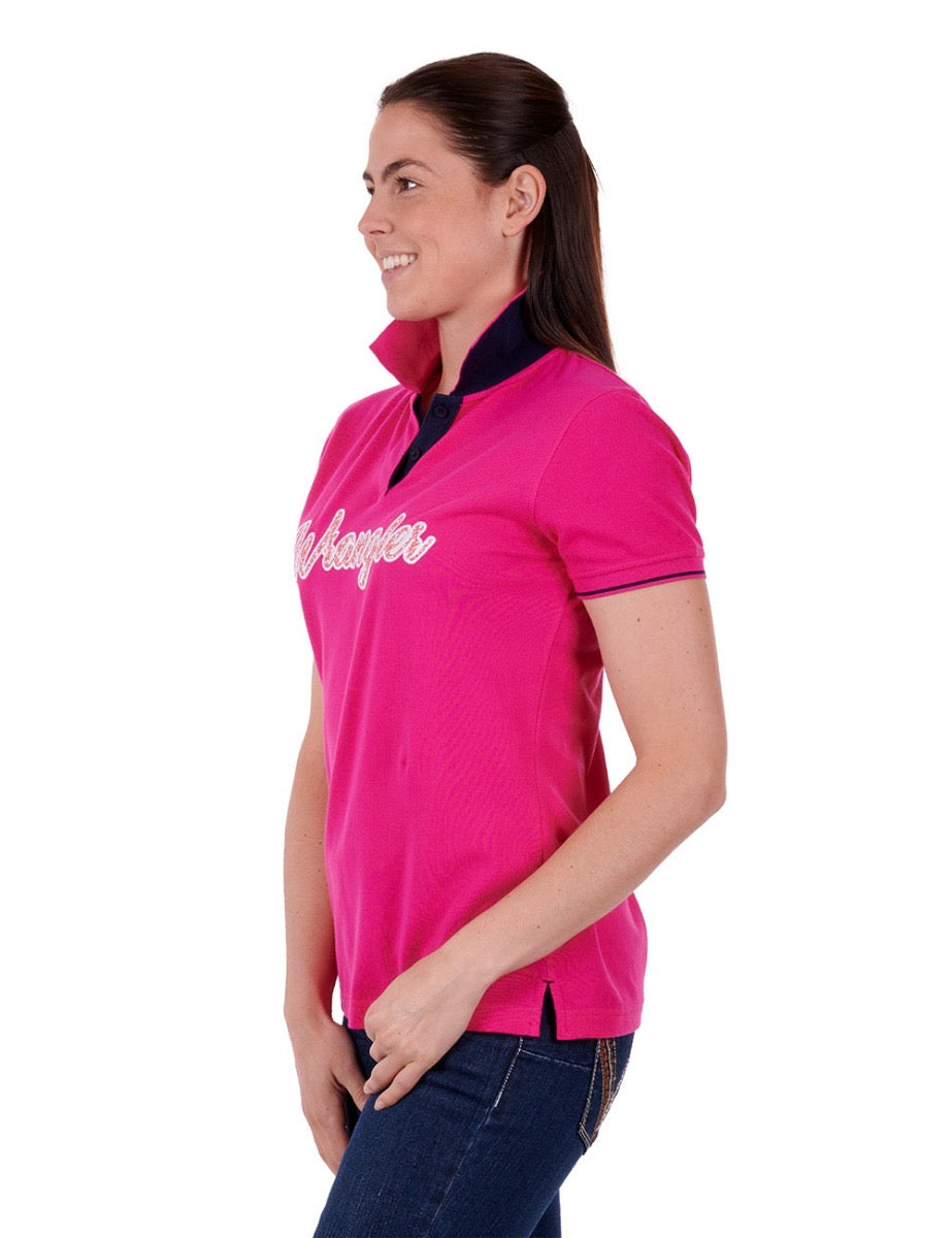 Wrangler Women’s Carlyn Polo - Pink