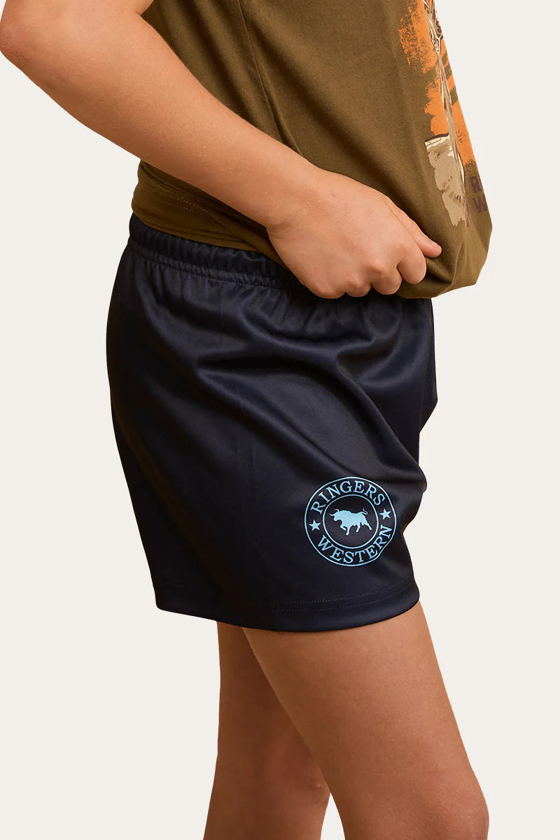 Ringers Western Kids Footy Shorts - Navy