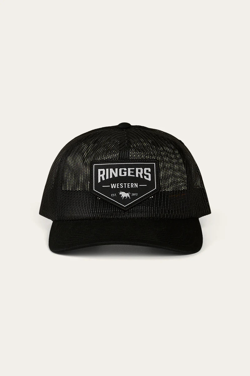 Ringers Western Jett Trucker Cap - Black
