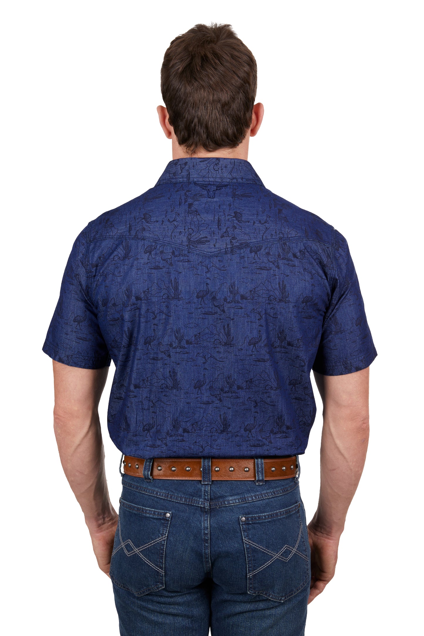Pure Western Mens Drew SS Shirt - P4S1102956