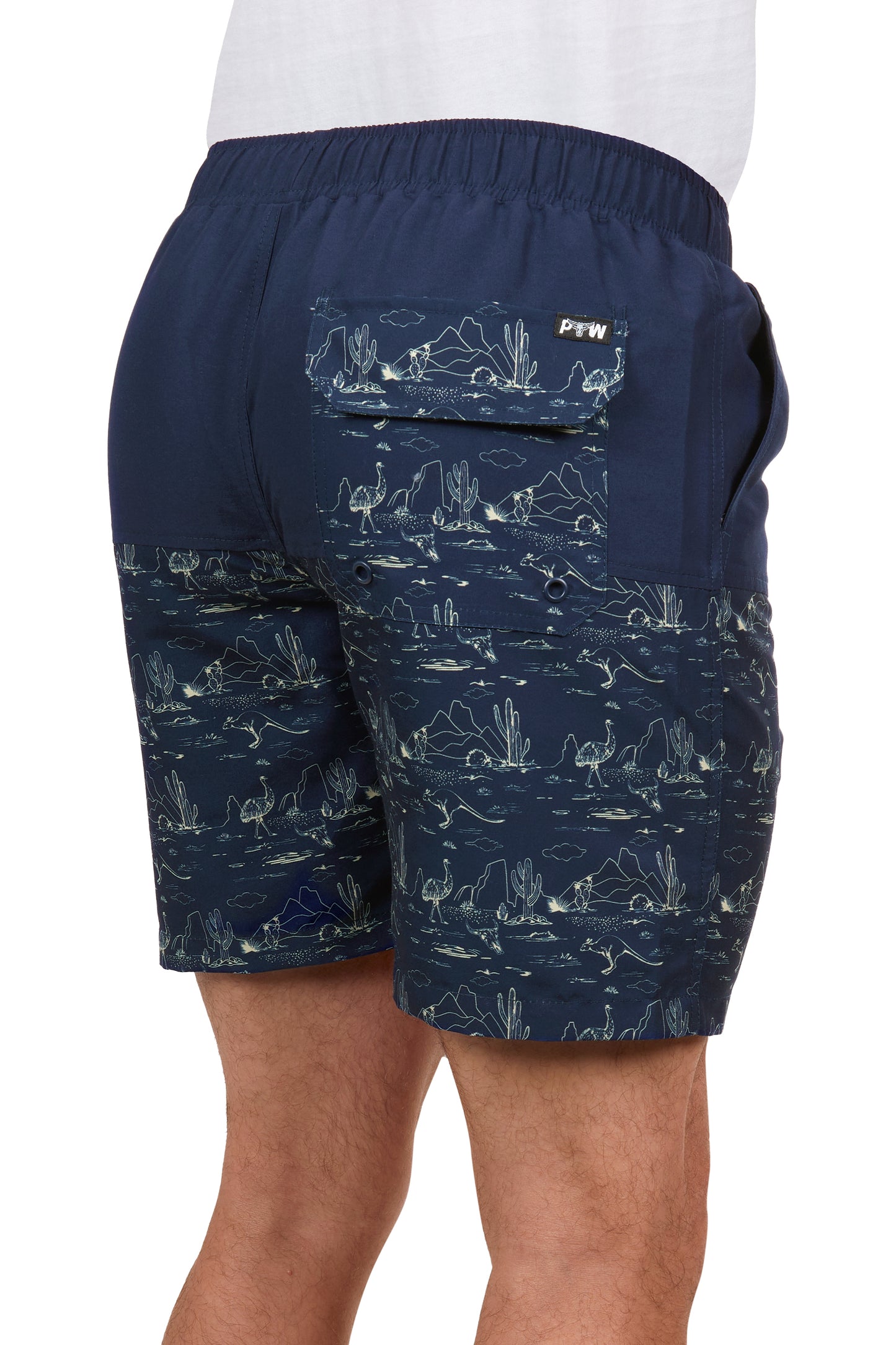 Pure Western Mens Drew Boardshorts - P4S1302972