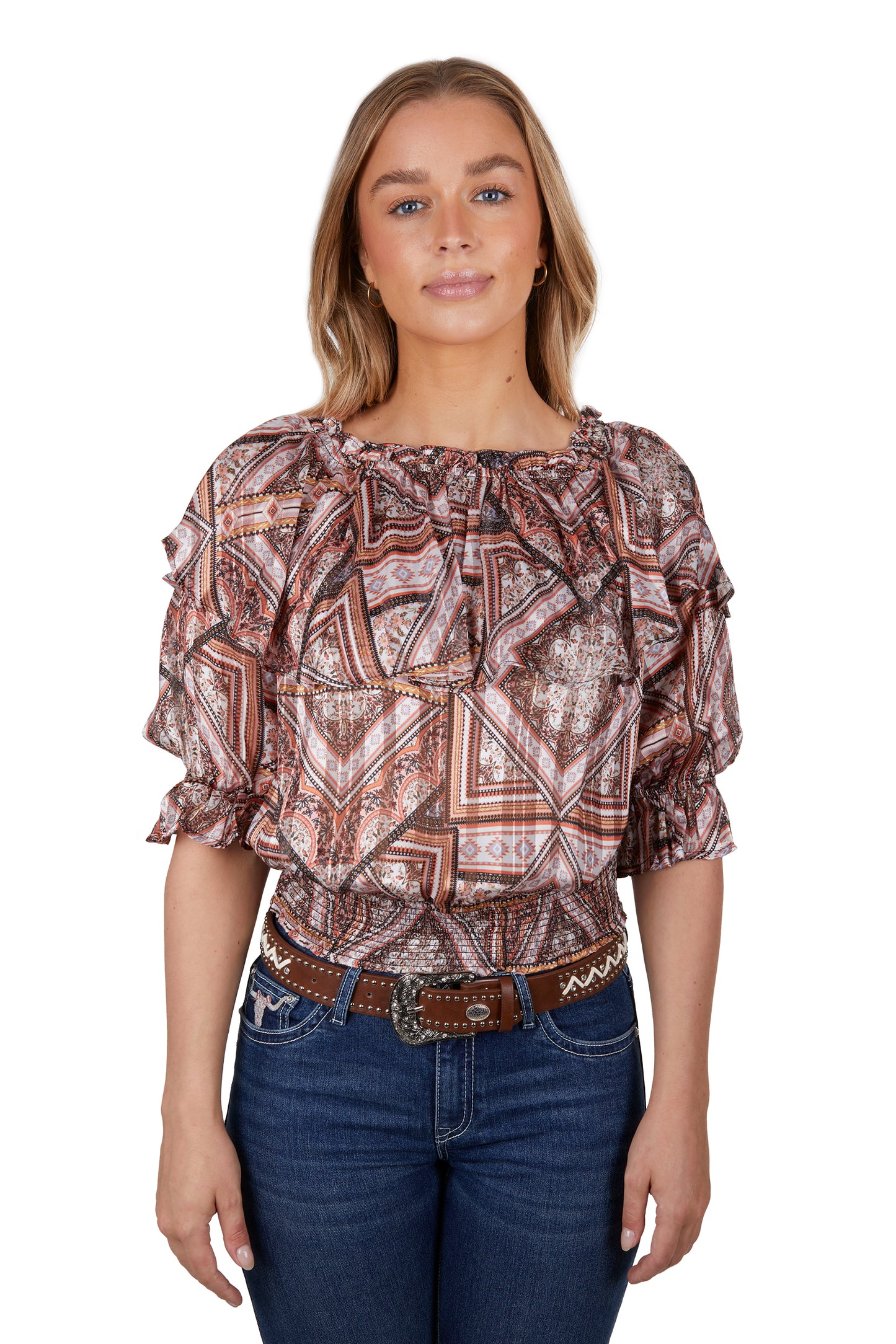 Pure Western Womens Stevie Blouse - P4S2585830