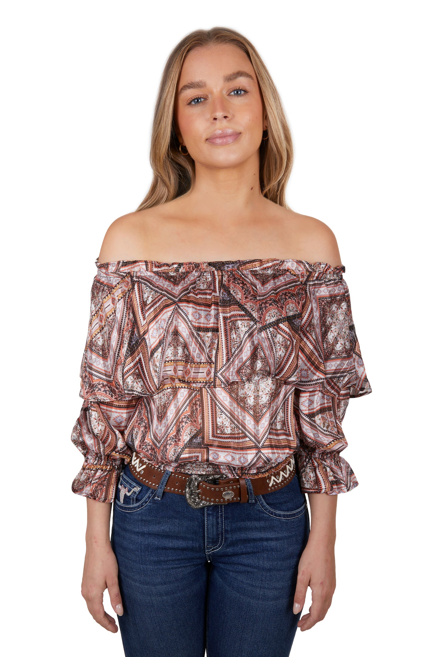 Pure Western Womens Stevie Blouse - P4S2585830