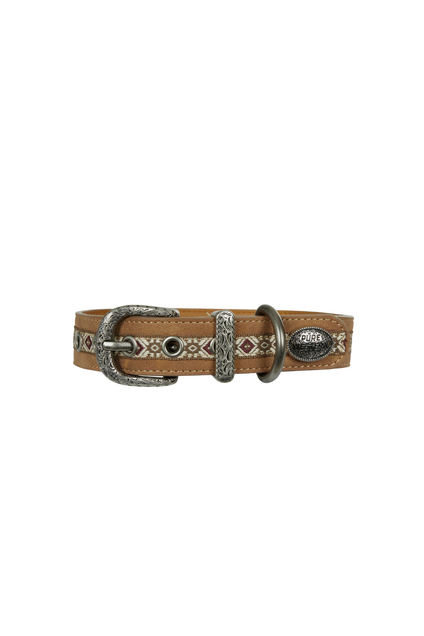 Pure Western Tomas Dog Collar - P4S2966CLR - Black or Tan
