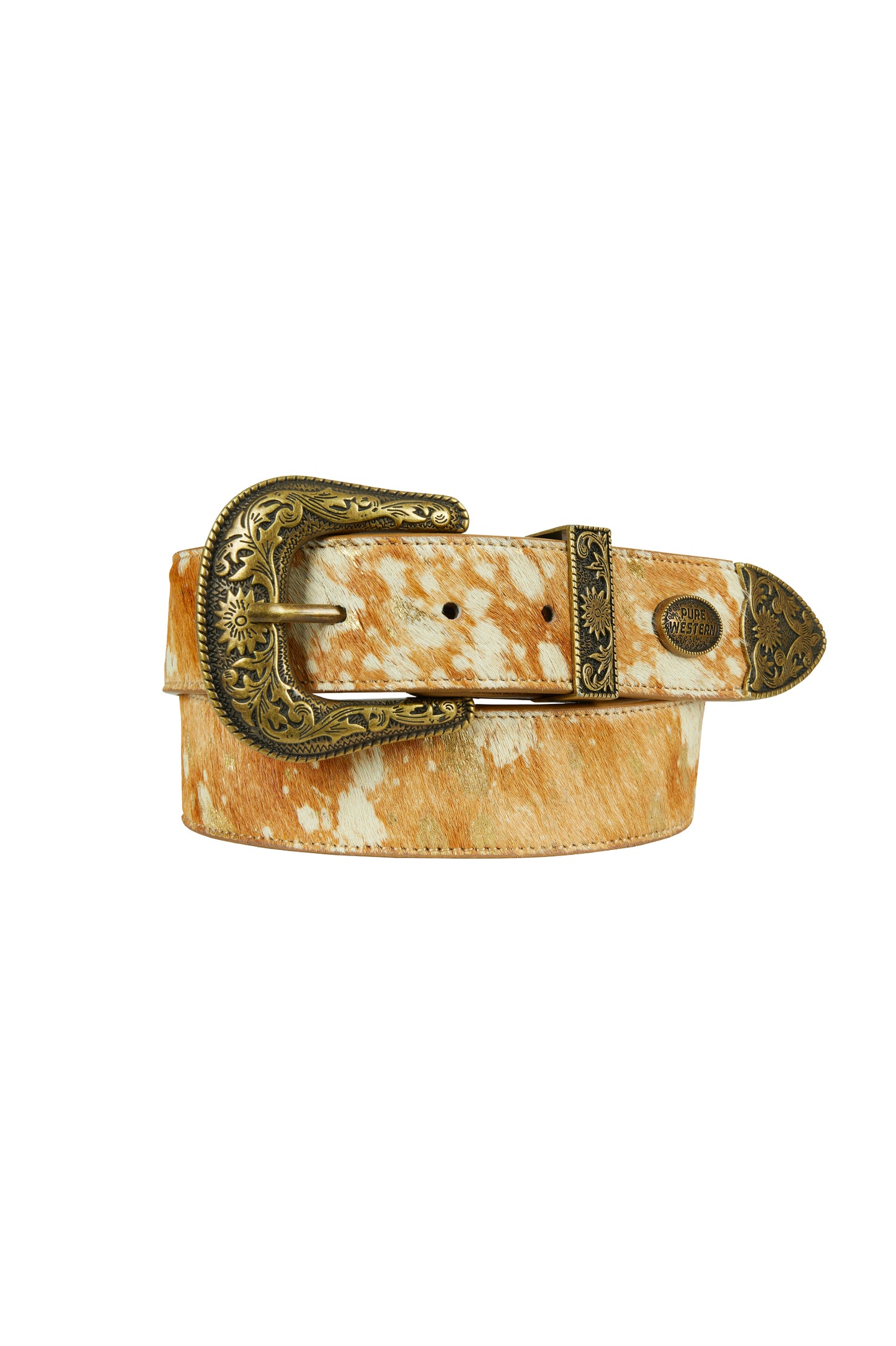Pure Western Womens Paulette Cowhide Belt - P4S2979BLT