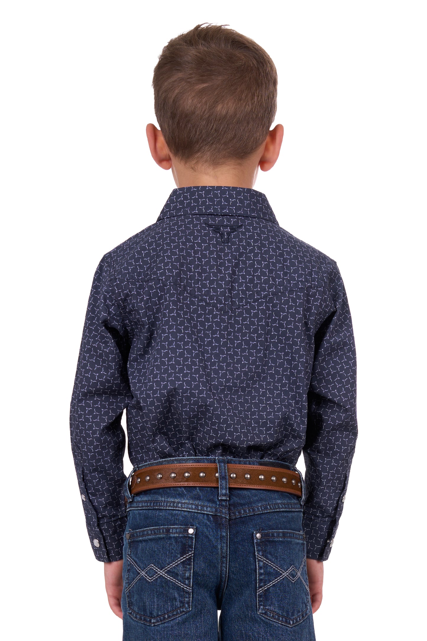 Pure Western Boys Jett LS Dress Shirt - P4S3100951