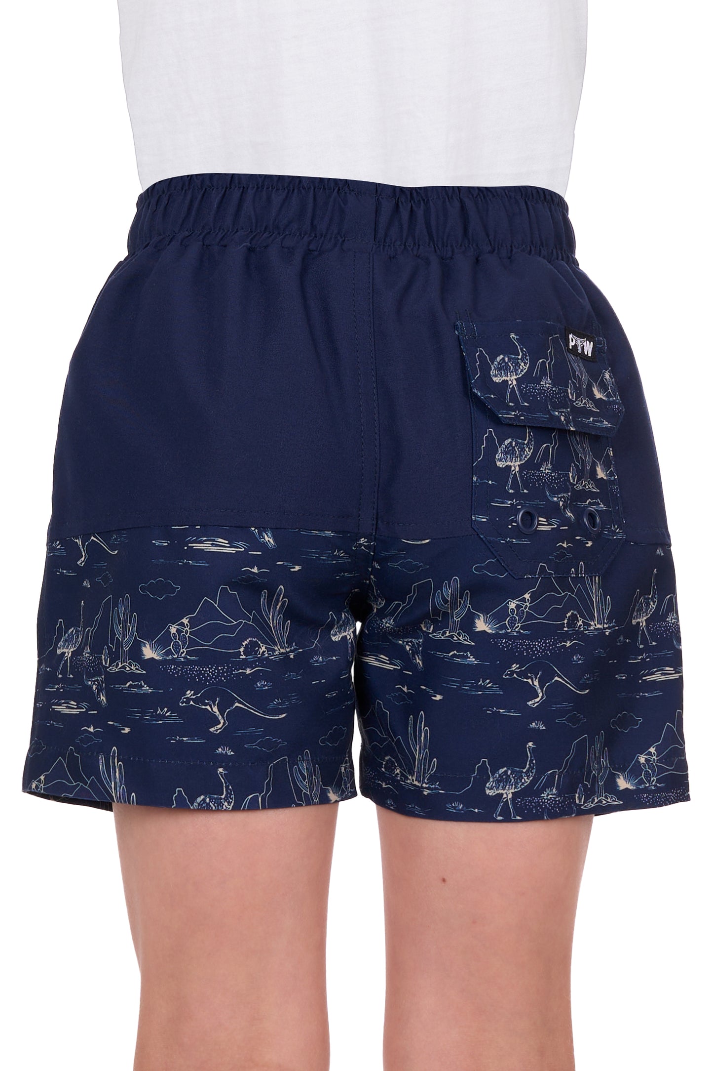 Pure Western Boys Drew Boardshorts - P4S3302972