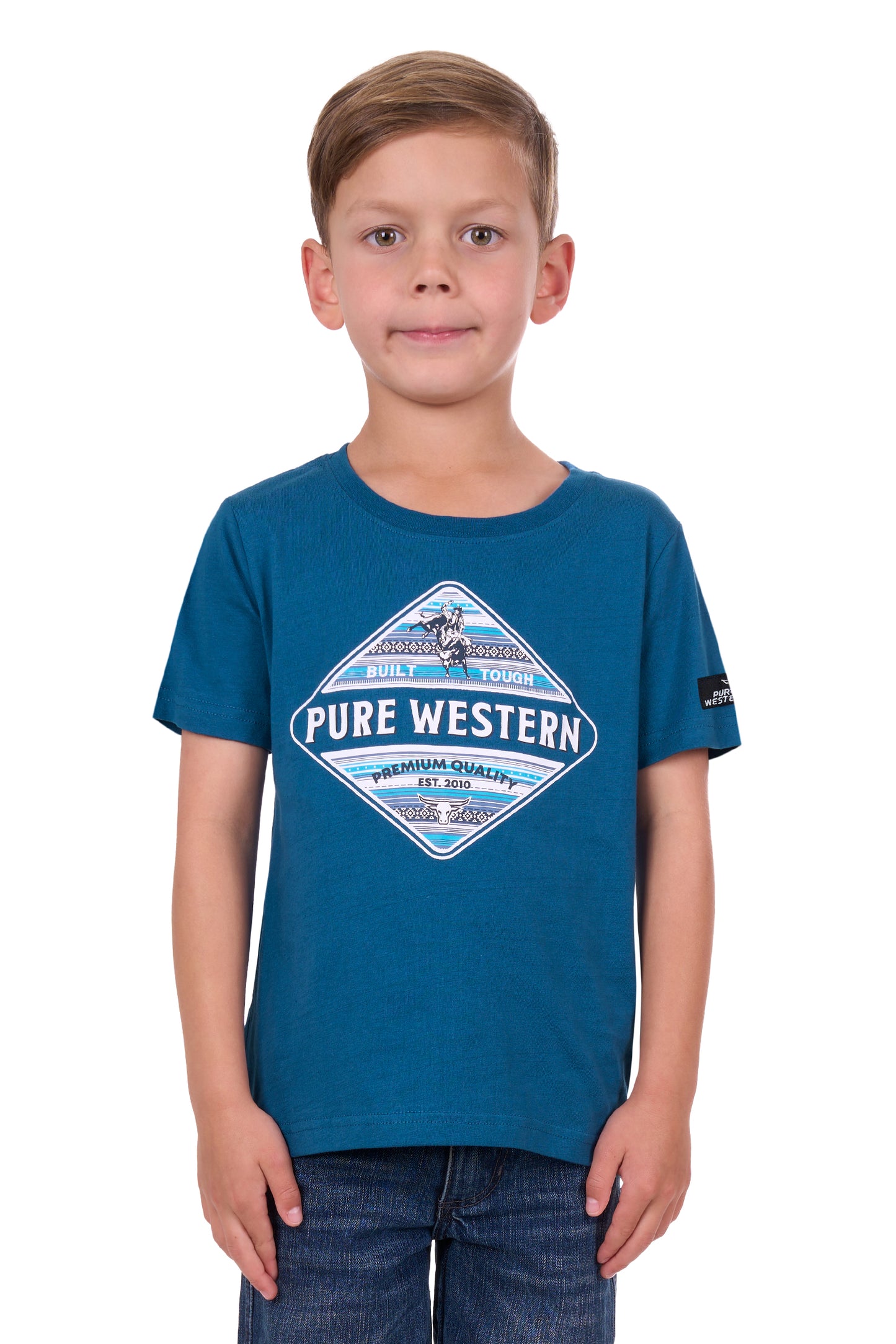 Pure Western Boys Todd Shirt - P4S3503963