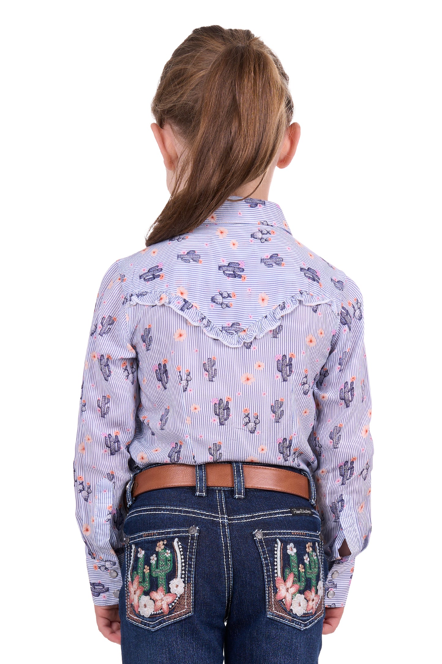 Pure Western Girls Mavis LS Dress Arena Shirt -  P4S5127992
