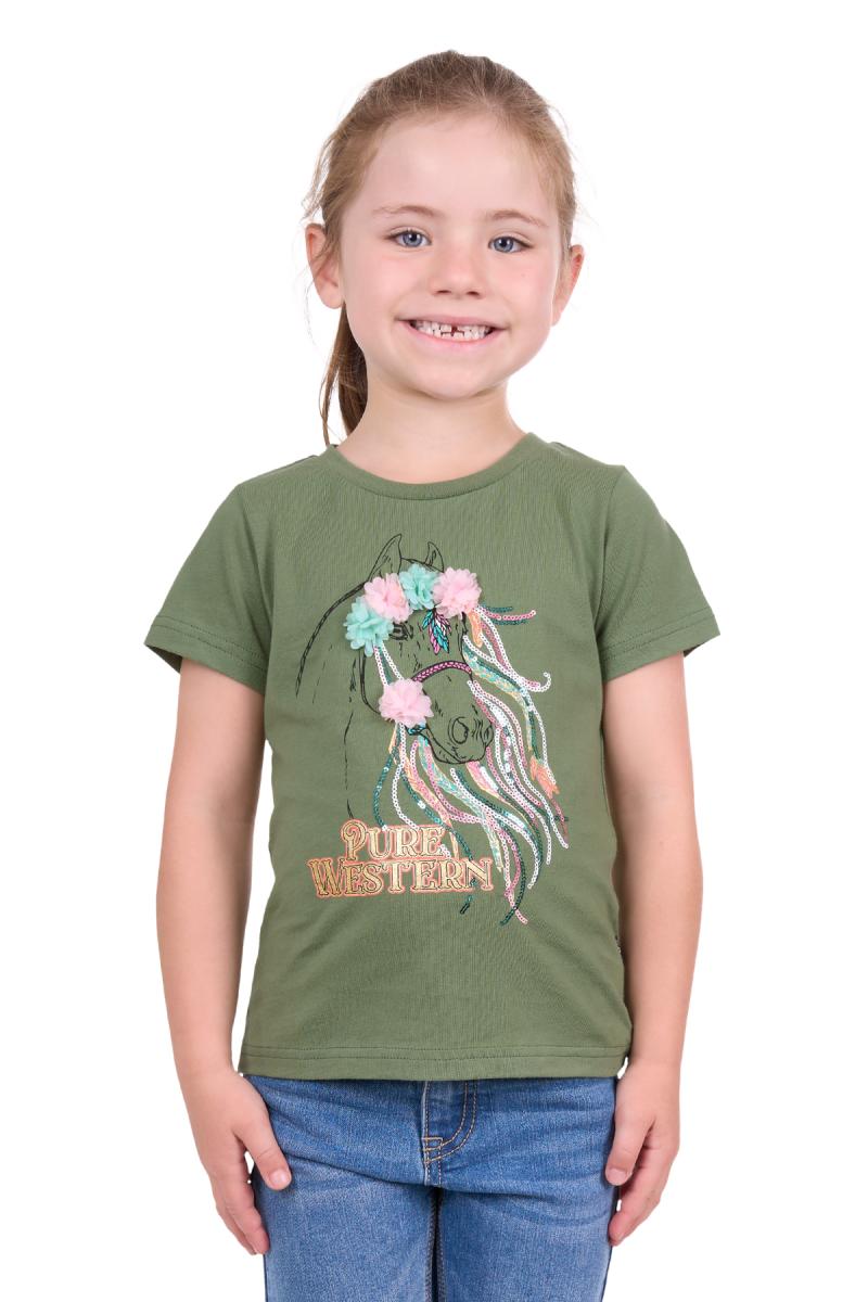 Pure Western Girls Camilla Shirt - P4S5576863