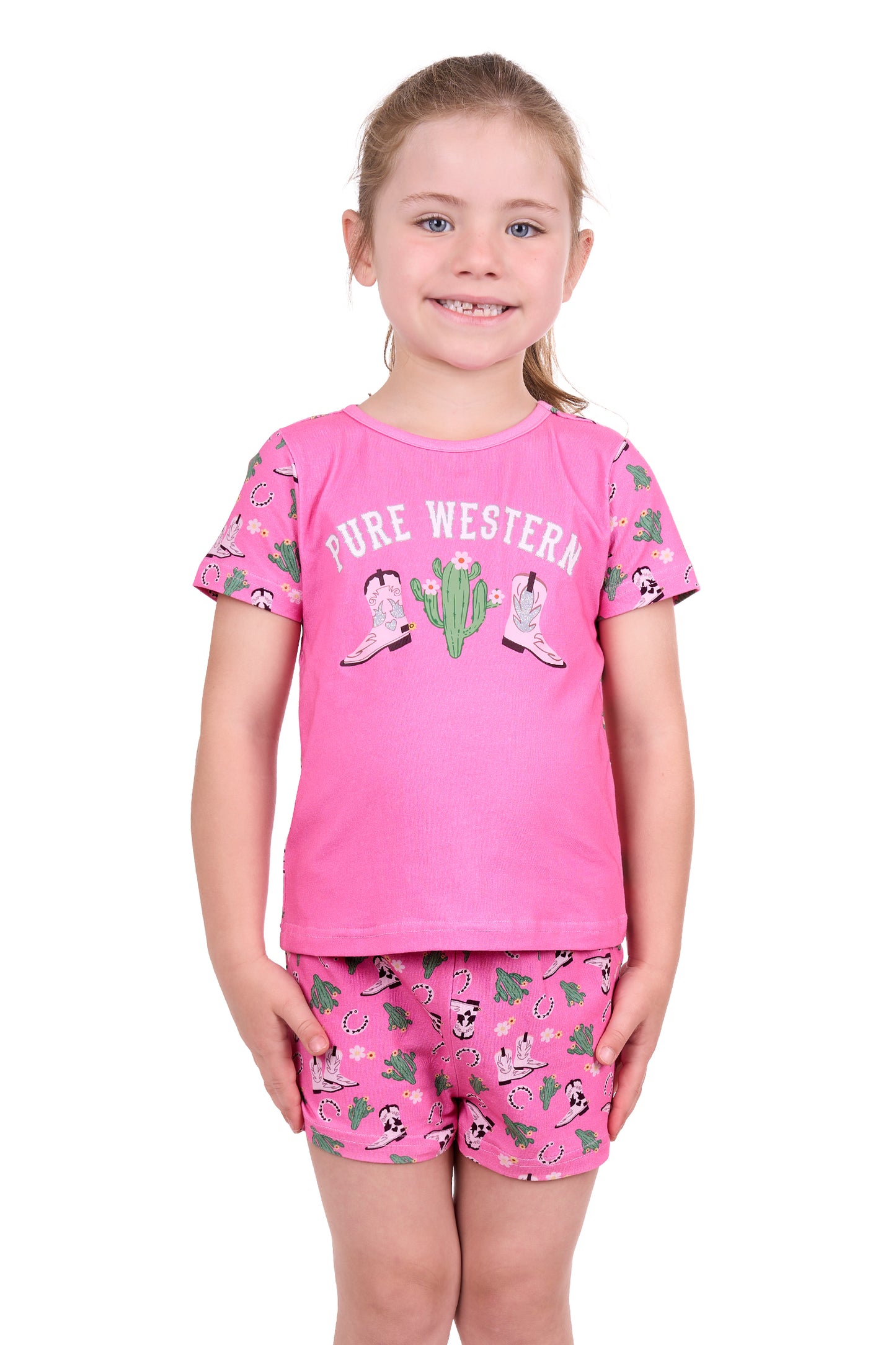 Pure Western Girls Cactus Pyjamas - P4S5966PJS