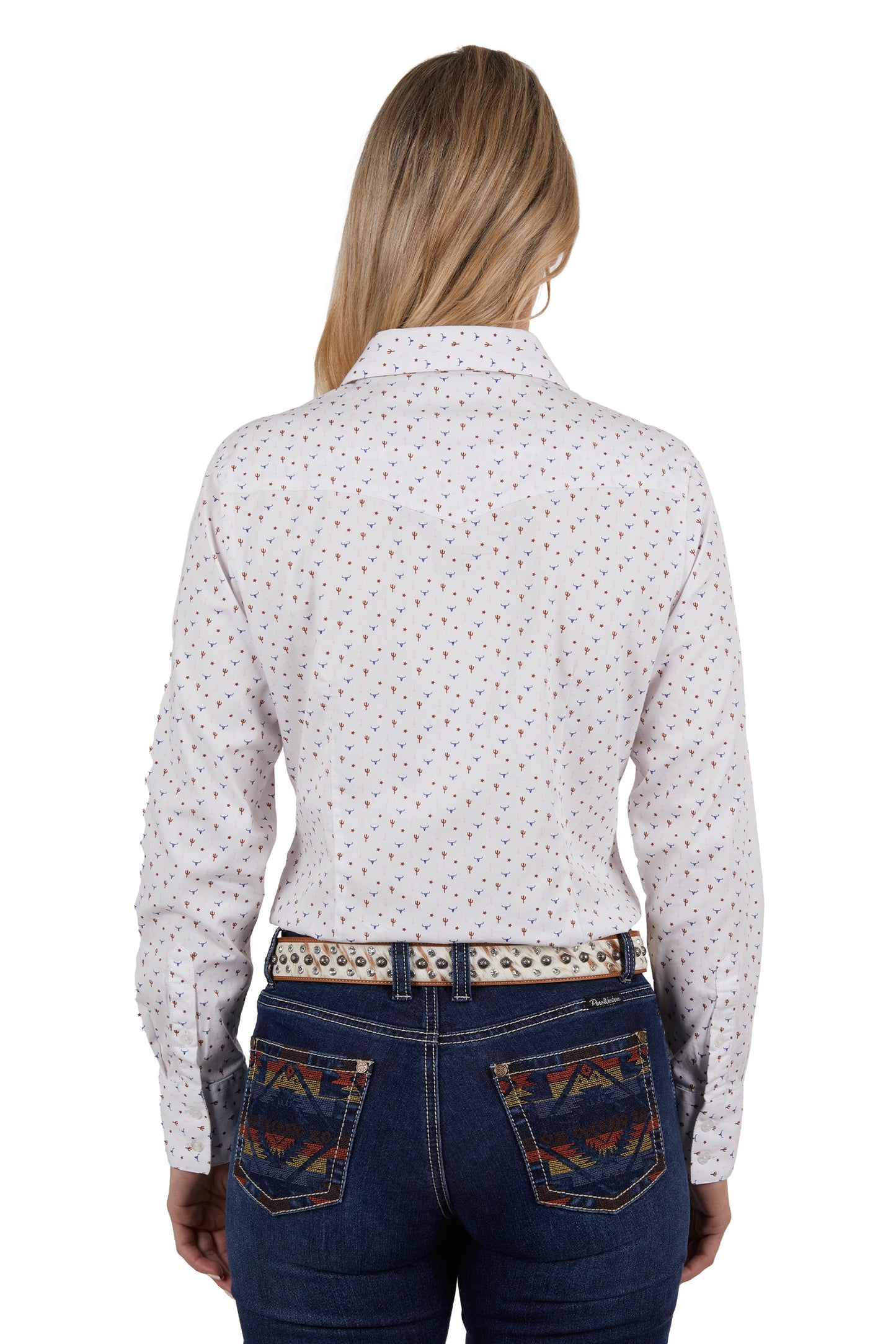 Pure Western Womens Clara Blouse - P4W2127903
